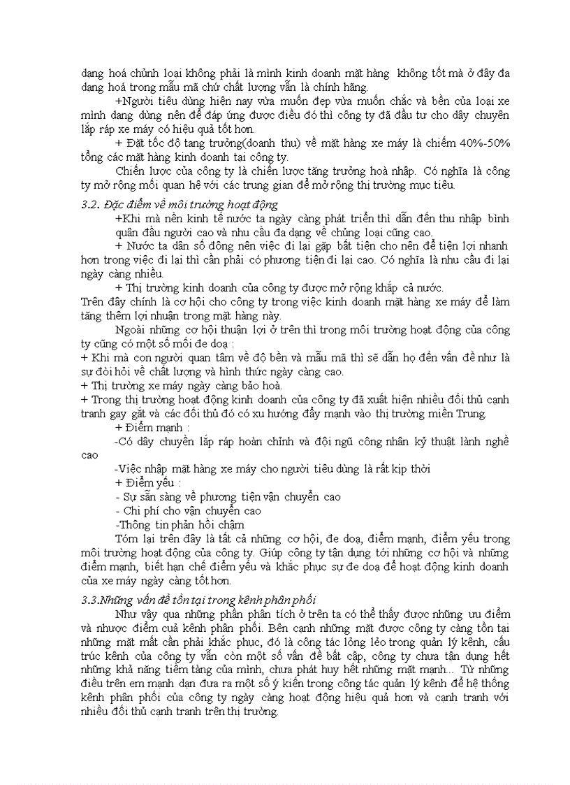 image for page Một số ý kiến về kênh phân phối xe máy tại công ty cotimex đà nẵng