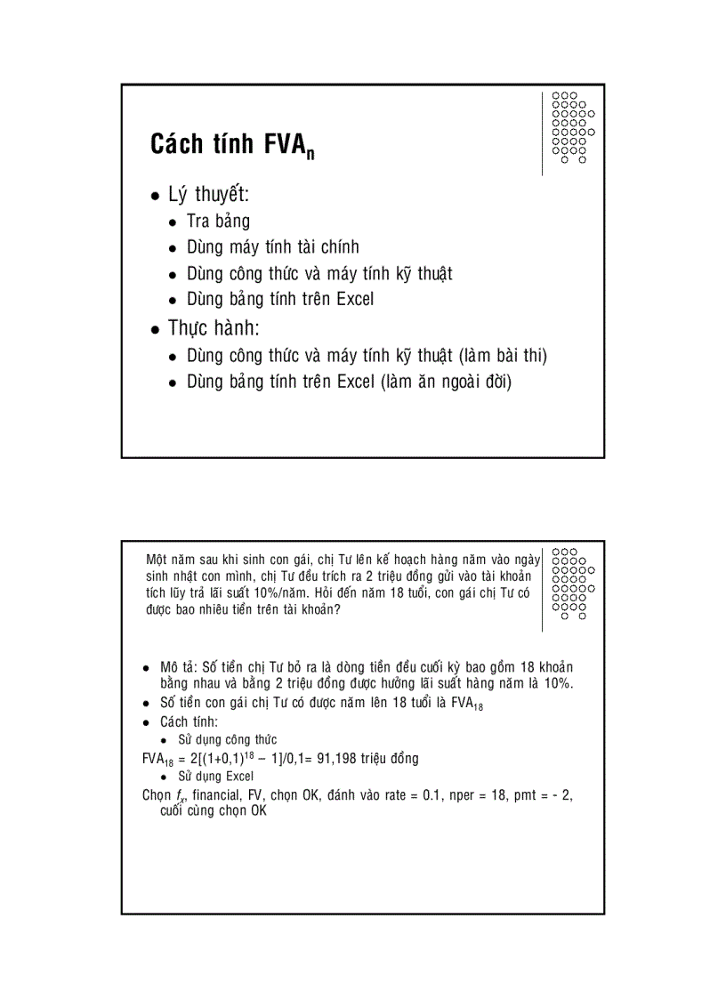 image for page Thời giá đồng tiền và mô hình chiết khấu dòng tiền