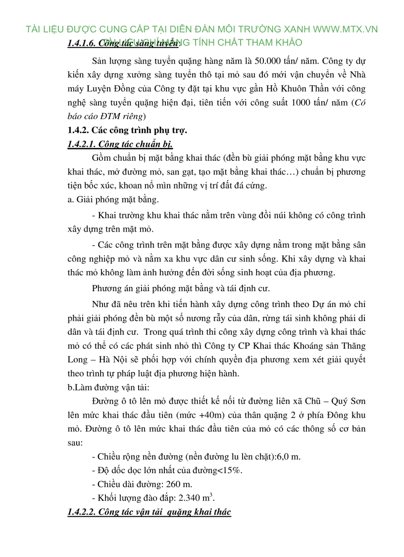 image for page Đánh giá tác động môi trường dự án Khai thác Quặng Đồng tại Núi Đẩu xã Quý Sơn huyện Lục Ngạn tỉnh Bắc Giang