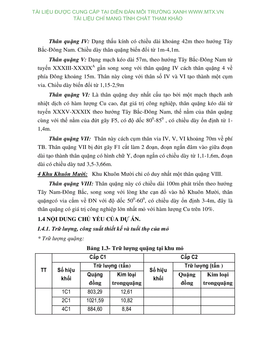 image for page ĐTM dự án khai thác mỏ đồng Cẩm Đàn và xây dựng nhà máy luyện đồng tại xã Cẩm Đàn huyện Sơn Động Bắc Giang