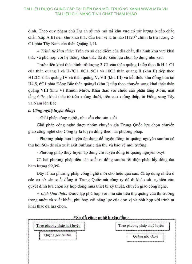 image for page ĐTM dự án khai thác mỏ đồng Cẩm Đàn và xây dựng nhà máy luyện đồng tại xã Cẩm Đàn huyện Sơn Động Bắc Giang