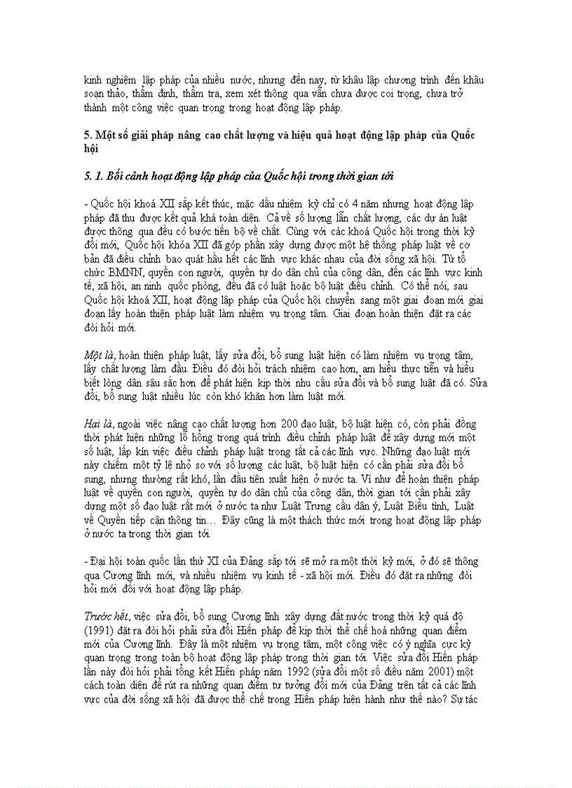 image for page Nghiên cứu vấn đề Hoạt động lập pháp của nhiệm kỳ Quốc hội khóa XII