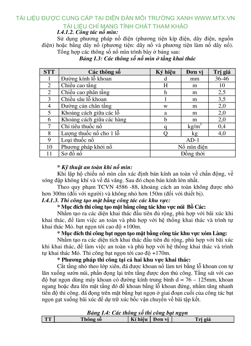 image for page Dự án khai thác đá làm vật liệu xây dựng huyện Lục Nam Bắc Giang