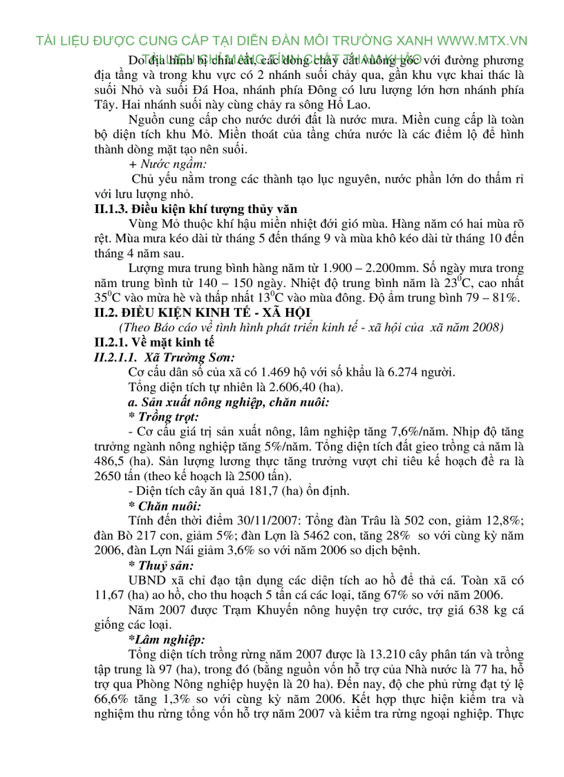 image for page Dự án khai thác đá làm vật liệu xây dựng huyện Lục Nam Bắc Giang