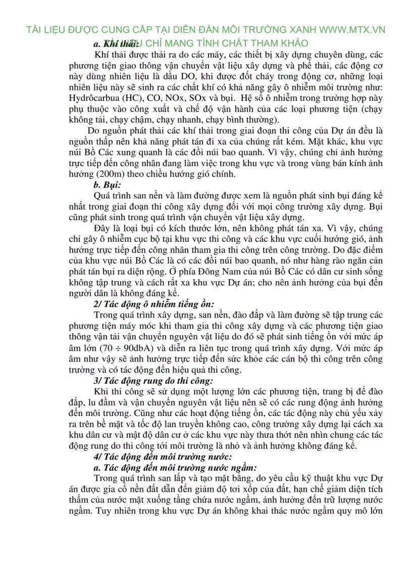 image for page Dự án khai thác đá làm vật liệu xây dựng huyện Lục Nam Bắc Giang