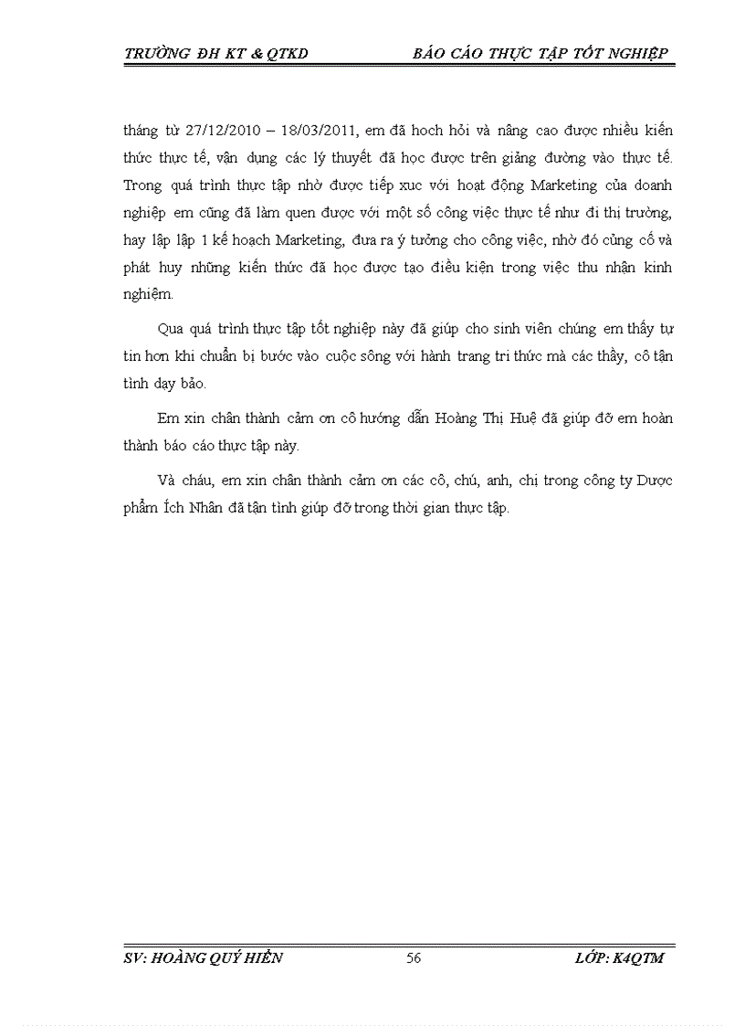 image for page Quản trị Marketing báo cáo thực tập 2011 công ty TNHH Dược phẩm Ích Nhân
