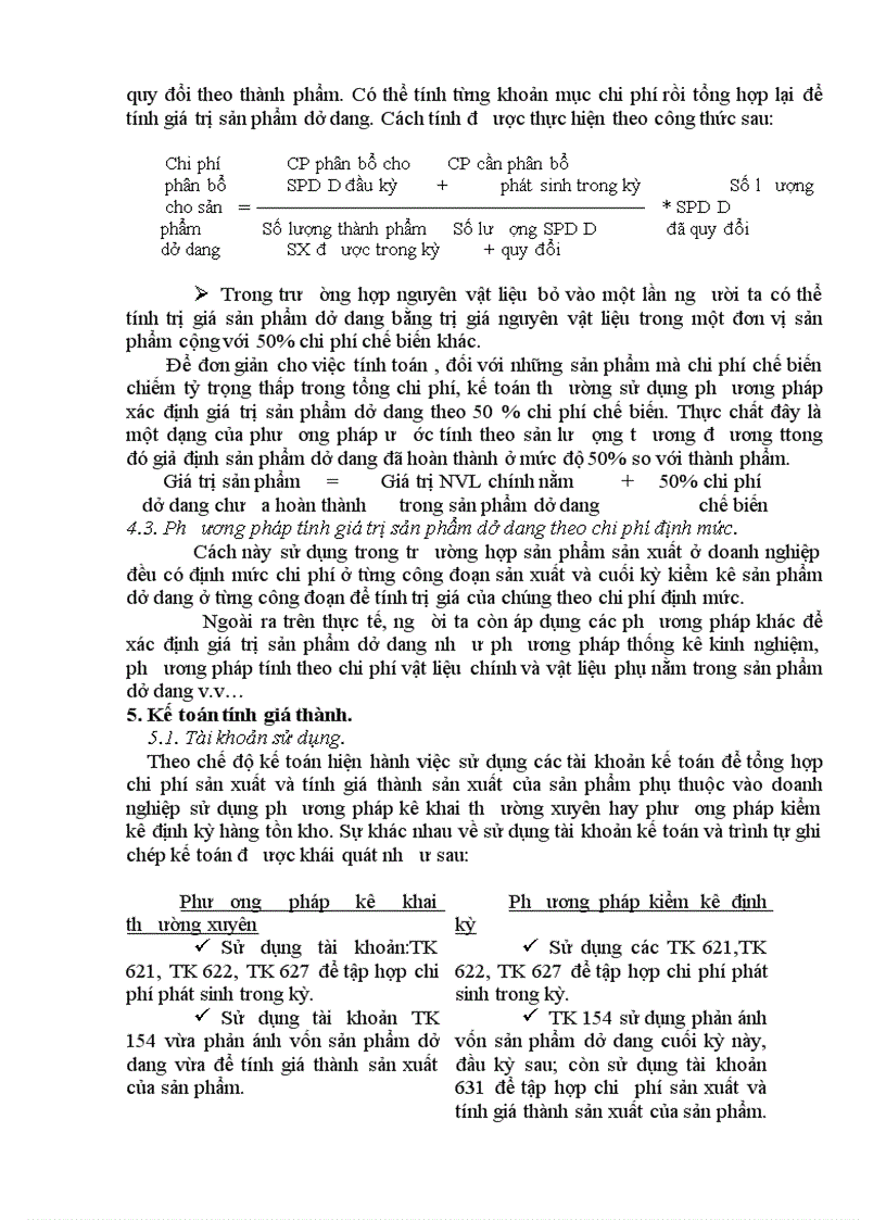 image for page Tính giá thành sản xuất của sản phẩm sản xuất