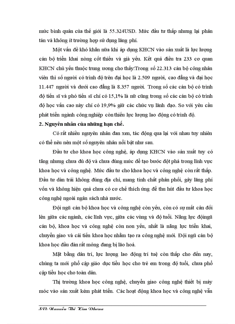 image for page Vai trò của khoa học công nghệ đối với sự phát triển công nghiệp việt nam