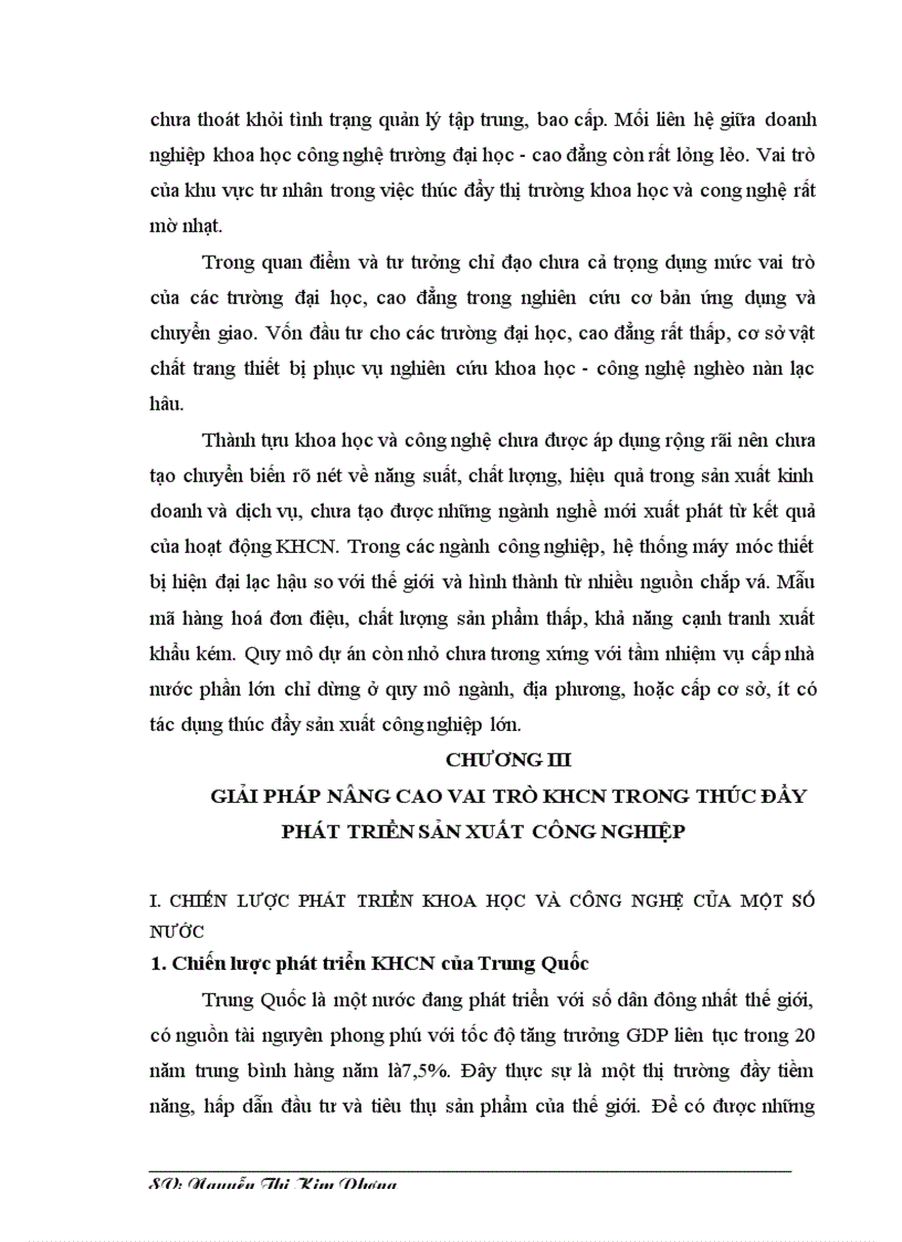 image for page Vai trò của khoa học công nghệ đối với sự phát triển công nghiệp việt nam