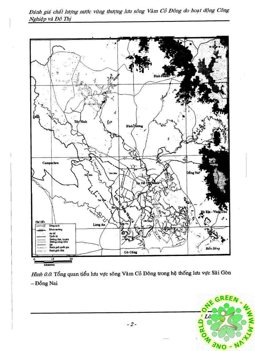 image for page Đánh giá chất lượng nước vùng thượng lưu sông Vàm cỏ do tác động công nghiệp hóa và hiện đại hóa