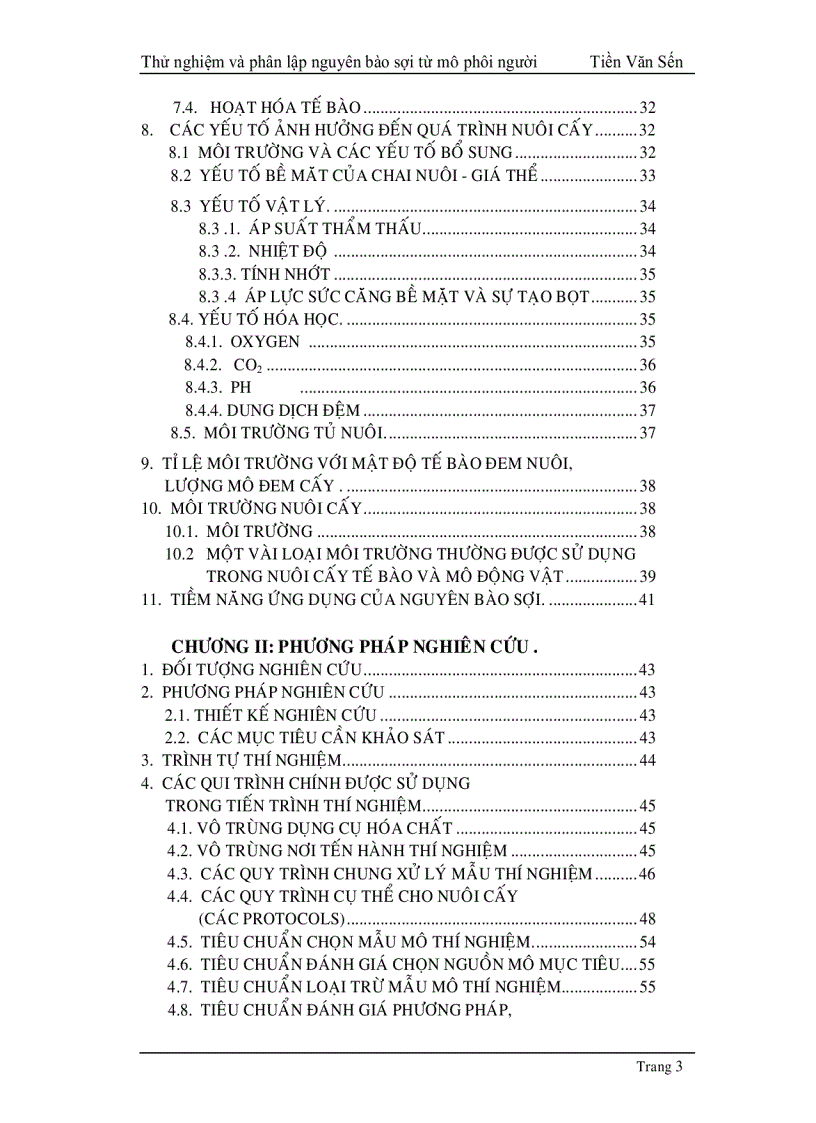 image for page Thử nghiệm phân lập và tạo dòng nguyên bào sợi từ mô phôi thai người