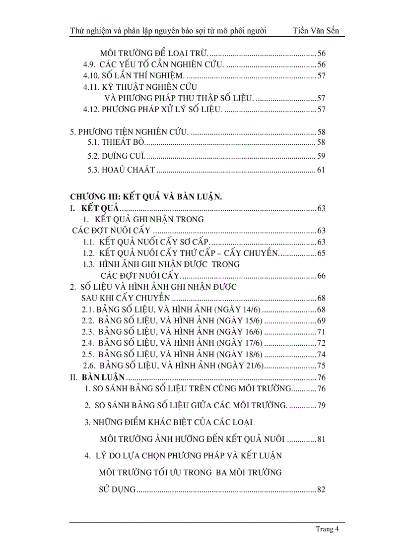 image for page Thử nghiệm phân lập và tạo dòng nguyên bào sợi từ mô phôi thai người