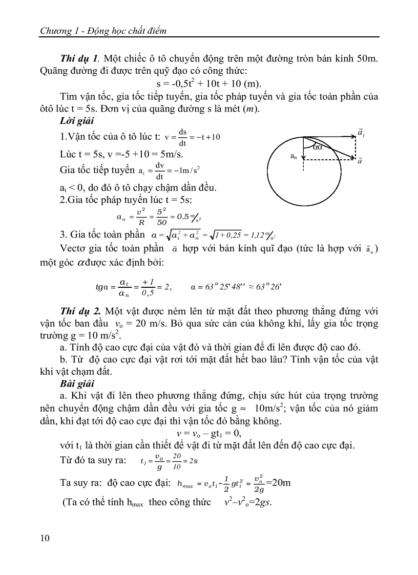 image for page Bài giảng bài tập sau mỗi chương Vật lí đại cương A1 Hoc viện Công nghệ Bưu chính Viễn thông