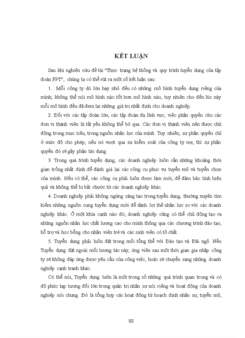 image for page Thực trạng hệ thống và quy trình tuyển dụng Tập đoàn FPT bài học cho các tập đoàn đa lĩnh vực của Việt Nam