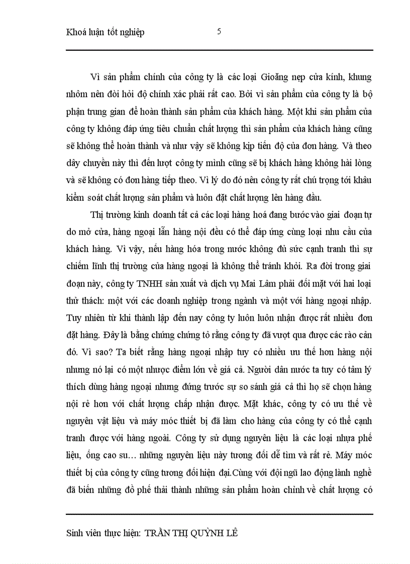 image for page Nâng cao hiệu quả sử dụng lao động ở công ty TNHH sản xuất và dịch vụ Mai Lâm