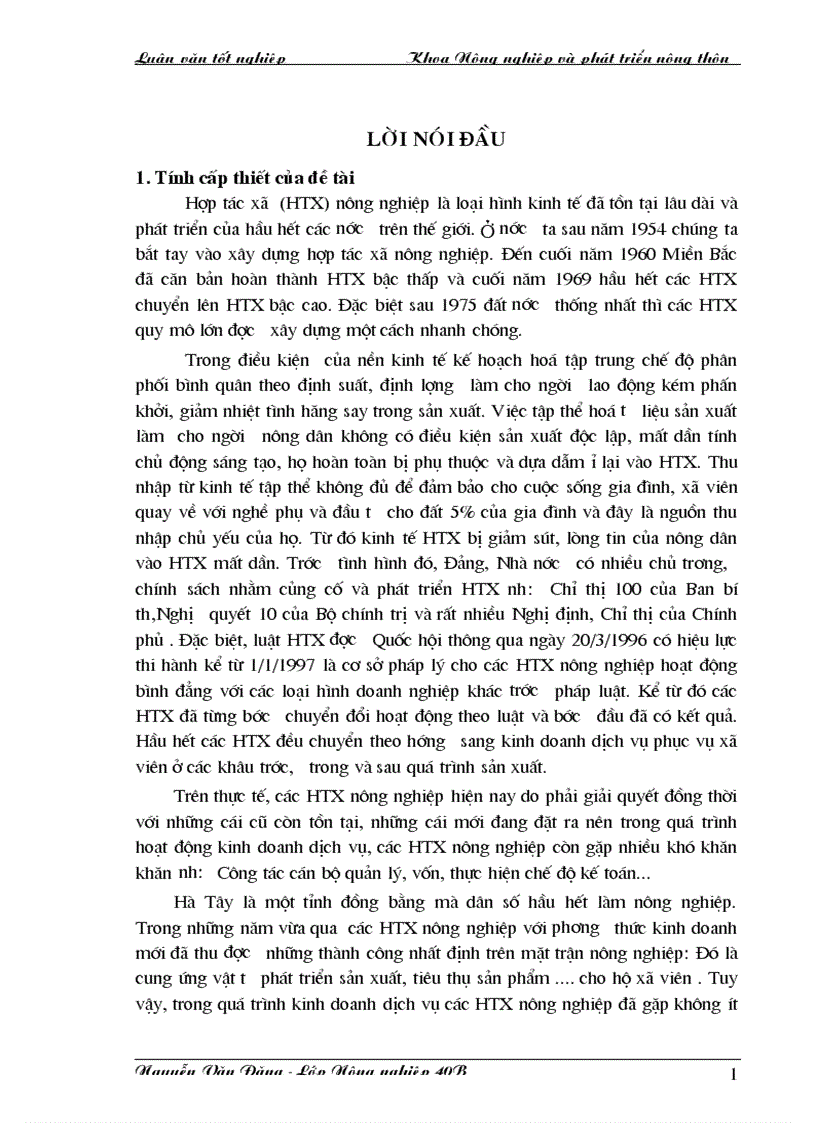 image for page Nâng cao chất lượng hoạt động kinh doanh dịch vụ ở HTX nông nghiệp sau chuyển đổi theo luật HTX trên địa bàn tỉnh Hà Tây