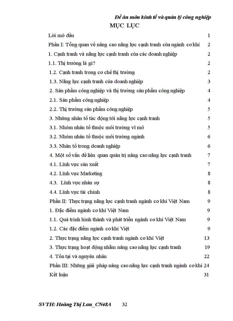 image for page Một số giải pháp nhằm nâng cao năng lực cạnh tranh của ngành cơ khí Việt Nam