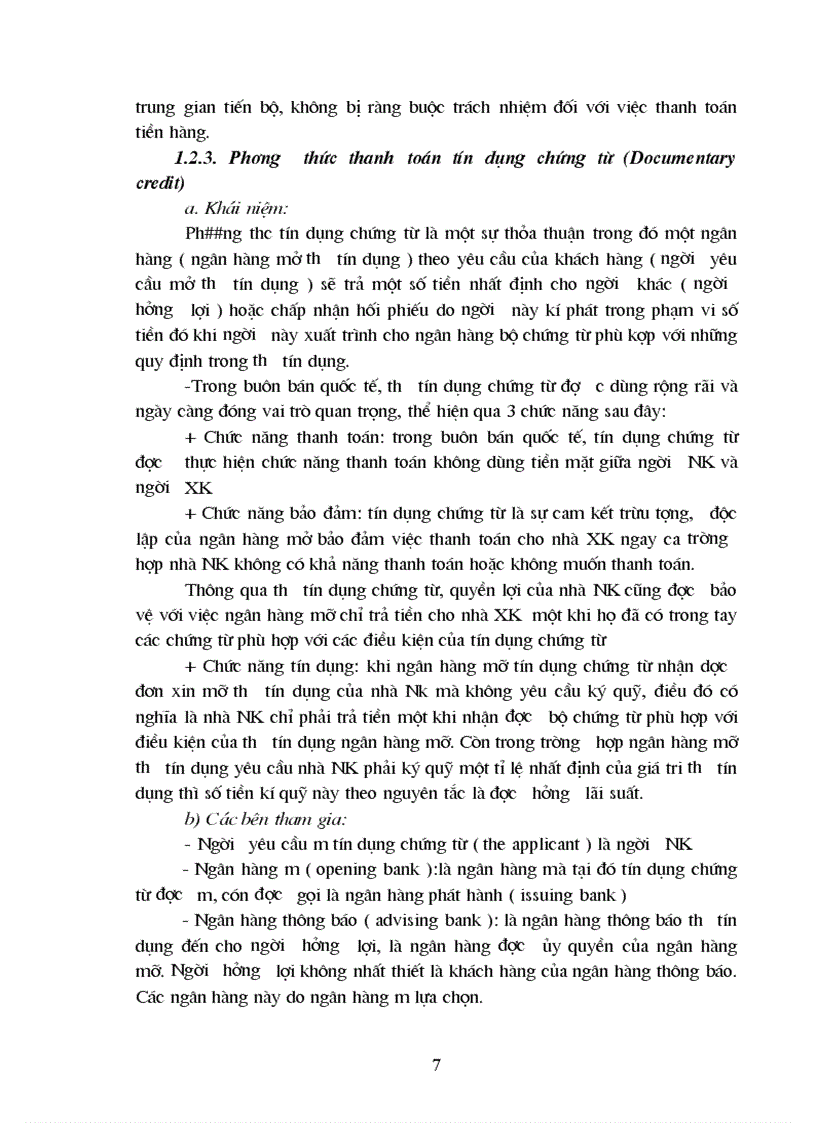 image for page Giải pháp hoàn thiện hoạt động thanh toán quốc tế tại ngân hàng nông nghiệp và phát triển nông thông chi nhánh tỉnh Nam Định