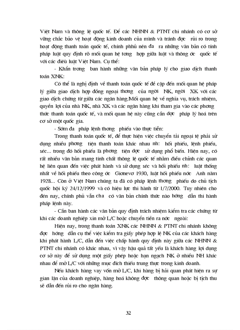 image for page Giải pháp hoàn thiện hoạt động thanh toán quốc tế tại ngân hàng nông nghiệp và phát triển nông thông chi nhánh tỉnh Nam Định