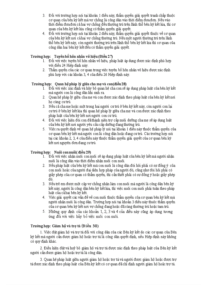 image for page Cách thức xác định thẩm quyền xét xử dân sự quốc tế trong các hiệp định tương trợ tủ pháp giữa việt nam và các nước trên thế giới
