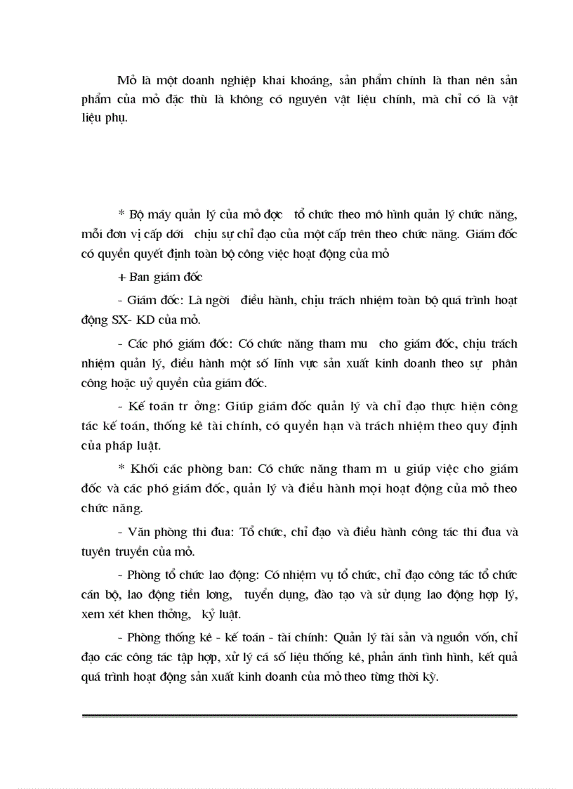 image for page Phân tích giá thành sản phẩm khai thác than nguyên khai mỏ than Vàng Danh