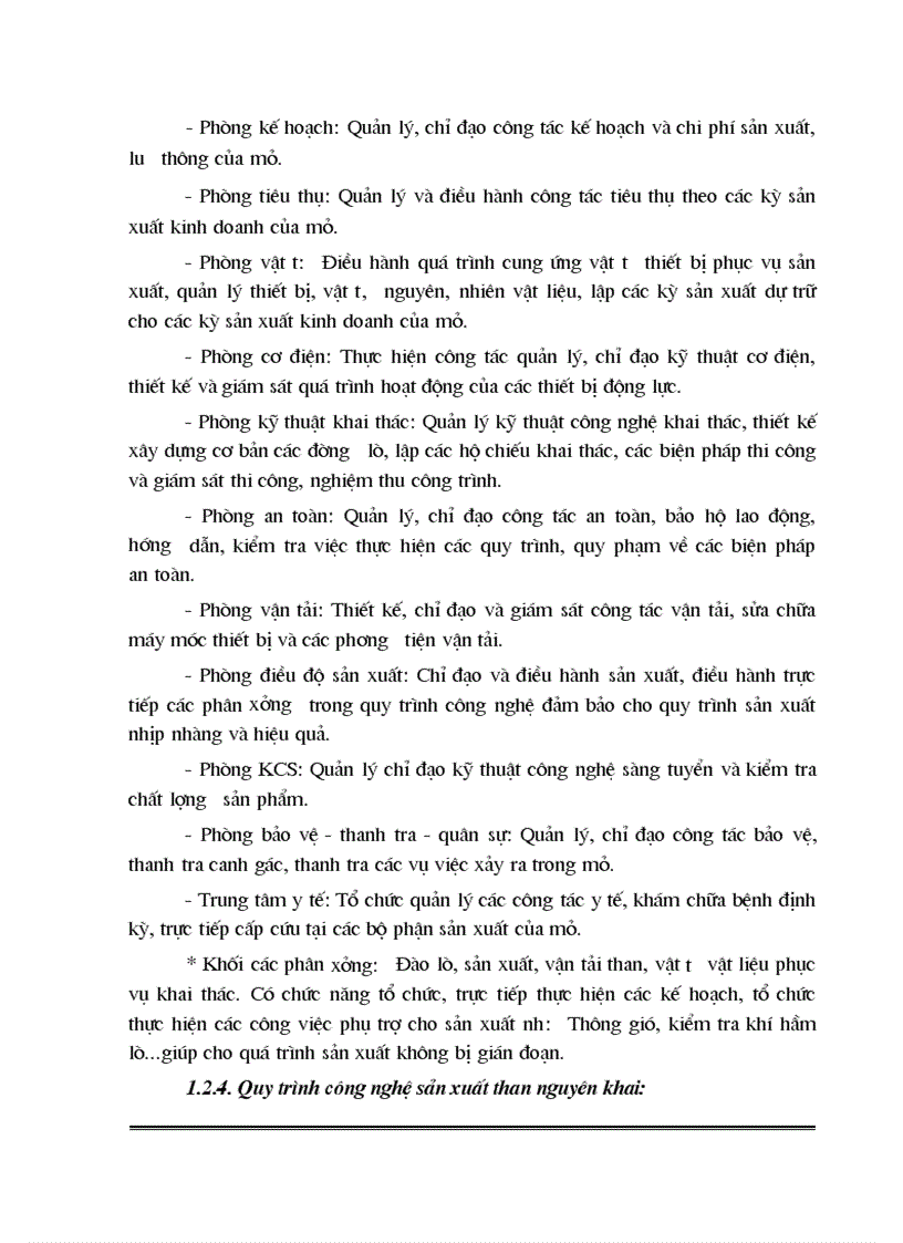 image for page Phân tích giá thành sản phẩm khai thác than nguyên khai mỏ than Vàng Danh