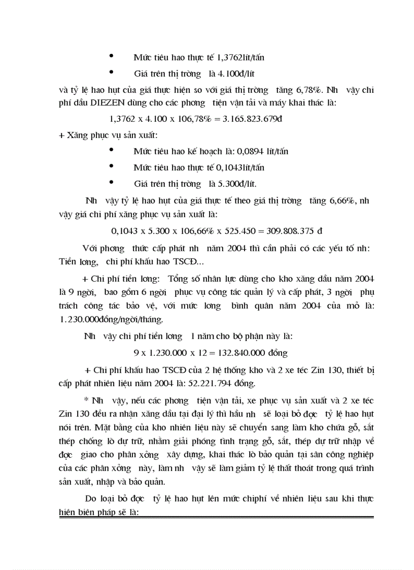 image for page Phân tích giá thành sản phẩm khai thác than nguyên khai mỏ than Vàng Danh