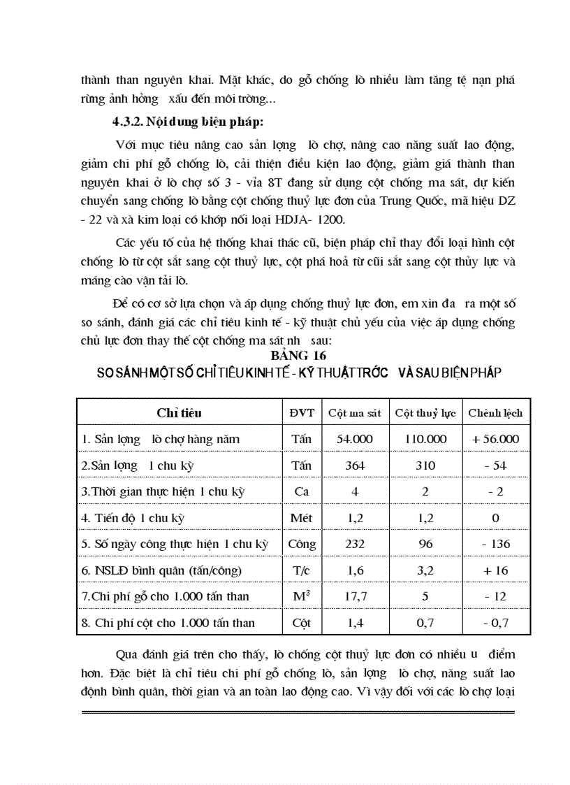 image for page Phân tích giá thành sản phẩm khai thác than nguyên khai mỏ than Vàng Danh