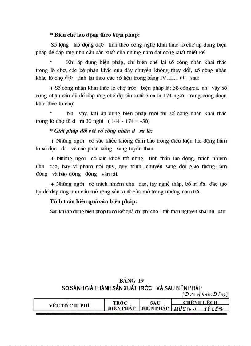 image for page Phân tích giá thành sản phẩm khai thác than nguyên khai mỏ than Vàng Danh