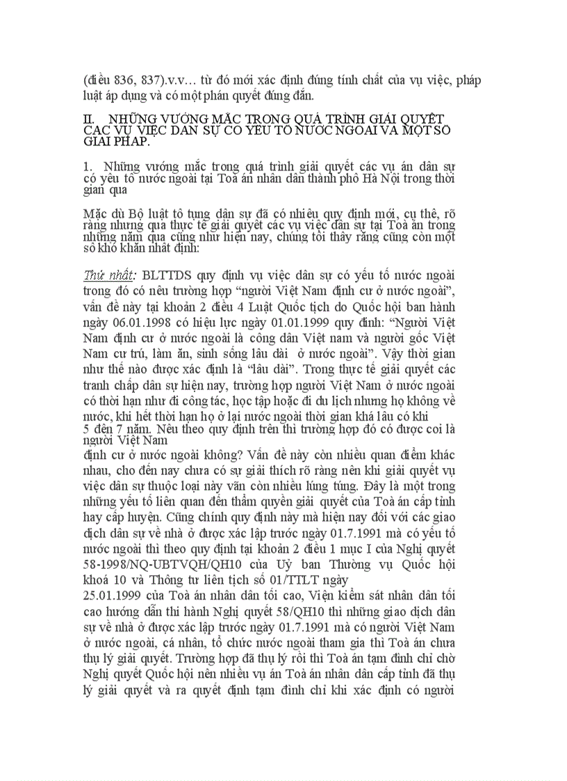 image for page Một số đặc thù trong giải quyết các vụ việc dân sự có yếu tố nước ngoài