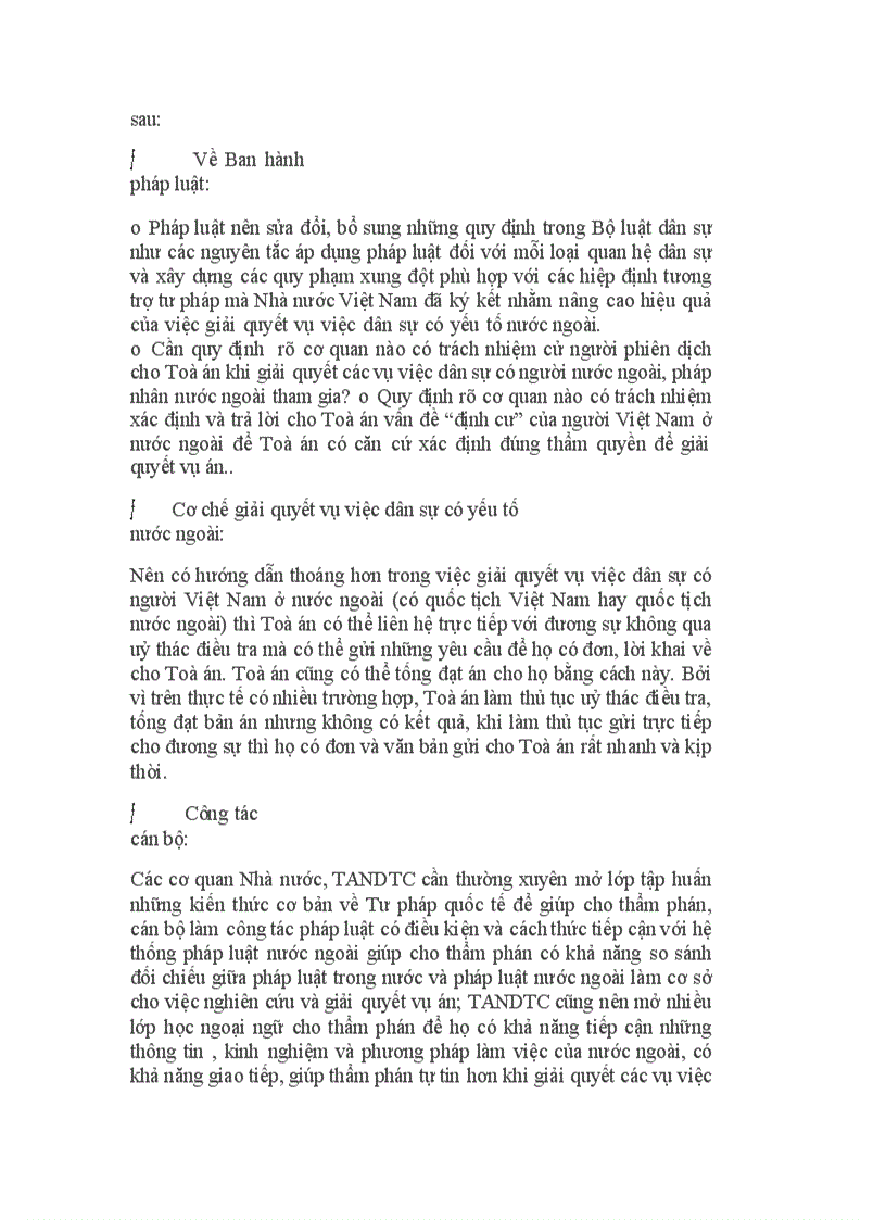 image for page Một số đặc thù trong giải quyết các vụ việc dân sự có yếu tố nước ngoài