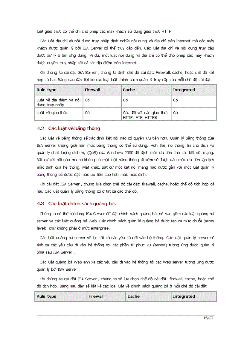 image for page Tổng quan về ISA Server