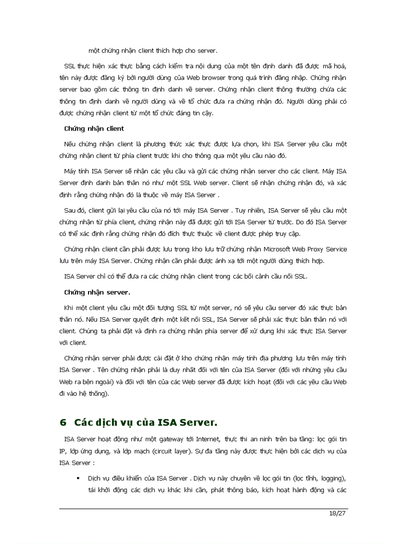 image for page Tổng quan về ISA Server