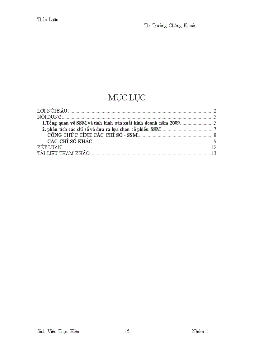 image for page Lựa chọn mã cổ phiếu và phân tích