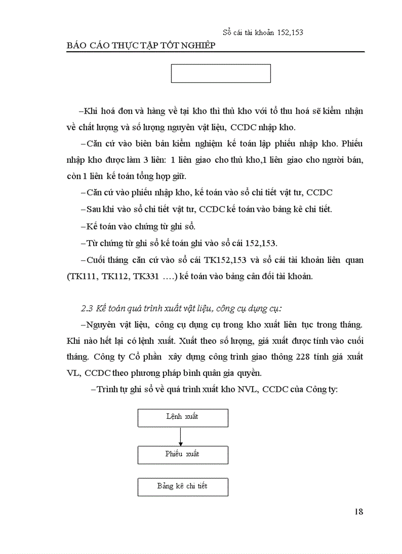 image for page Báo cáo thực tập tại Công ty Cổ phần xây dựng công trình giao thông 228
