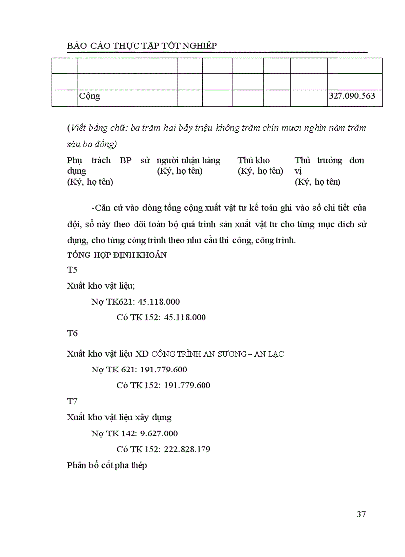 image for page Báo cáo thực tập tại Công ty Cổ phần xây dựng công trình giao thông 228
