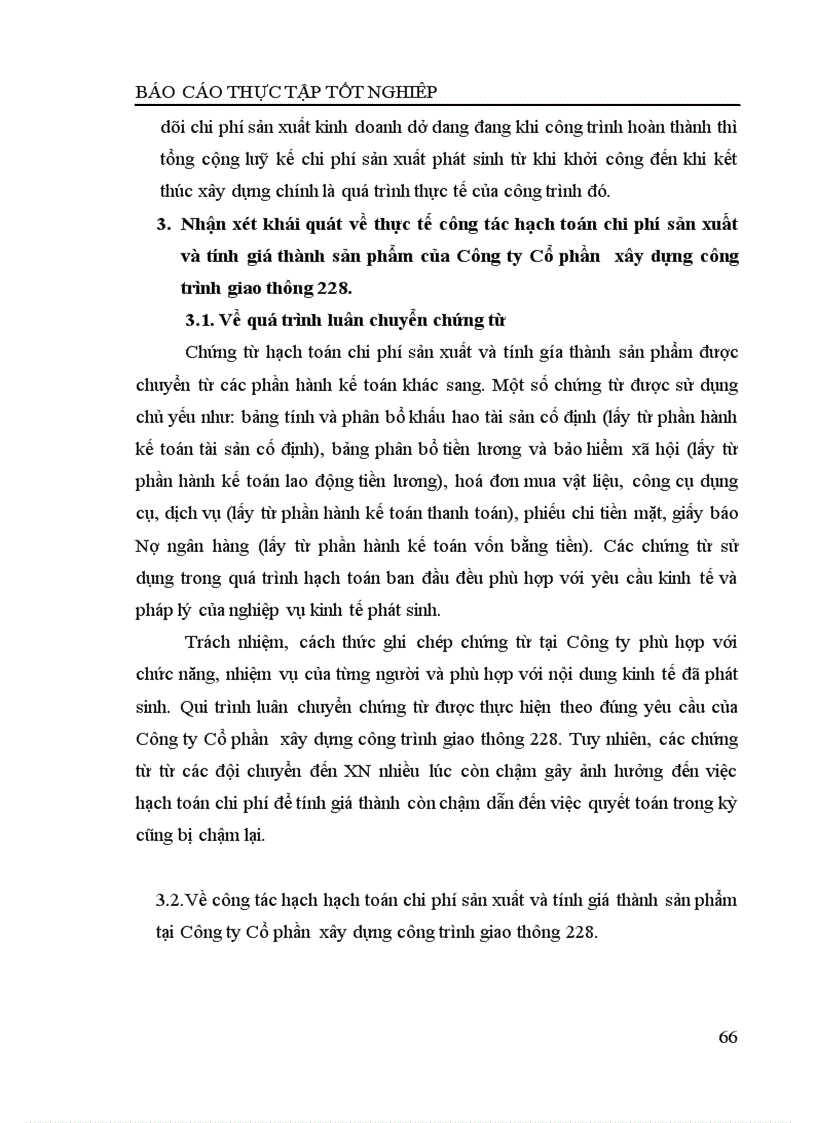 image for page Báo cáo thực tập tại Công ty Cổ phần xây dựng công trình giao thông 228