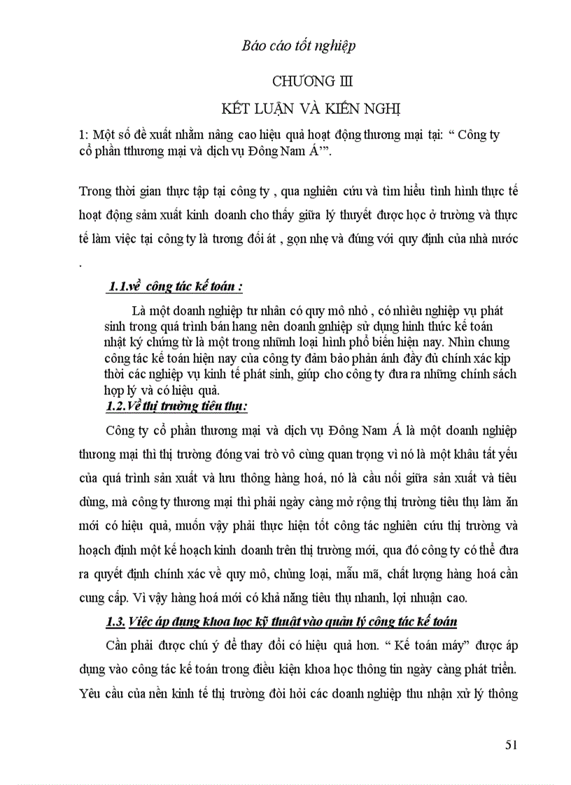 image for page Báo cáo thực tập tại Công ty cổ phần thương mại và dịch vụ kỹ thuật Đông Nam Á