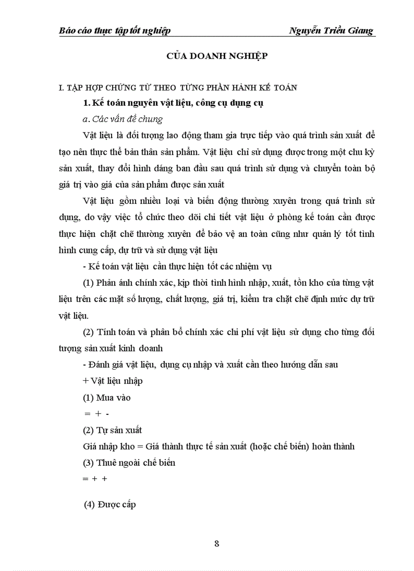 image for page Báo cáo thực tập tại Công ty TNHH một thành viên than Mạo Khê