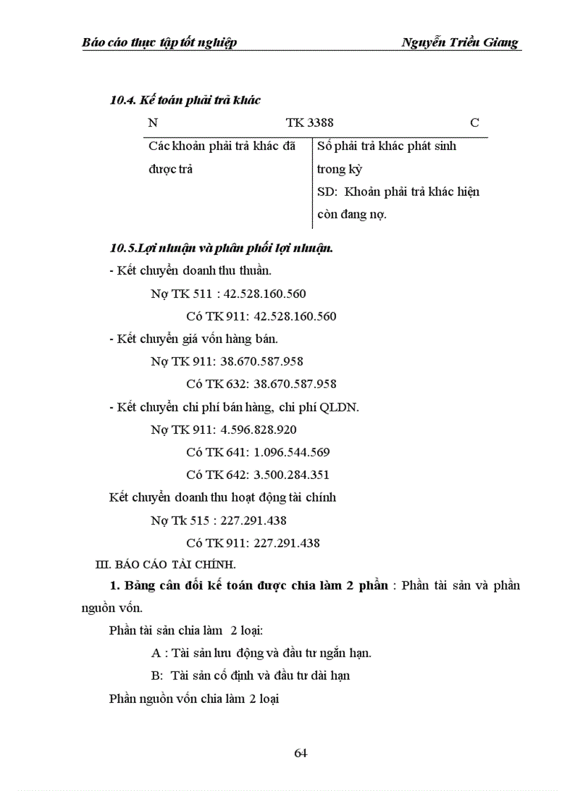 image for page Báo cáo thực tập tại Công ty TNHH một thành viên than Mạo Khê