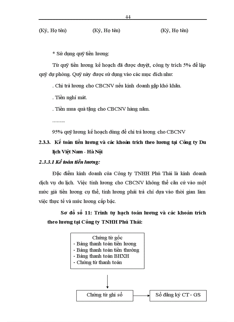 image for page Hoàn thiện công tác kế toán tiền lương và các khoản trích theo lương tại Công ty Du Lịch Việt Nam Hà Nội