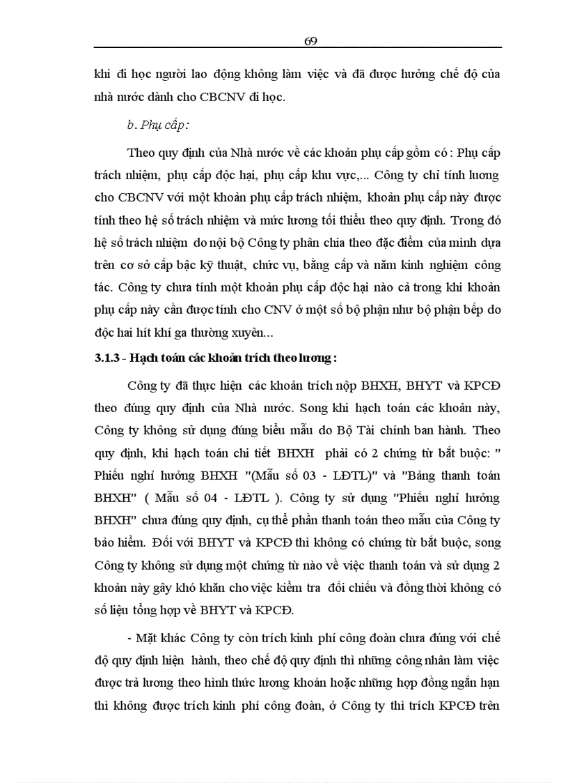 image for page Hoàn thiện công tác kế toán tiền lương và các khoản trích theo lương tại Công ty Du Lịch Việt Nam Hà Nội