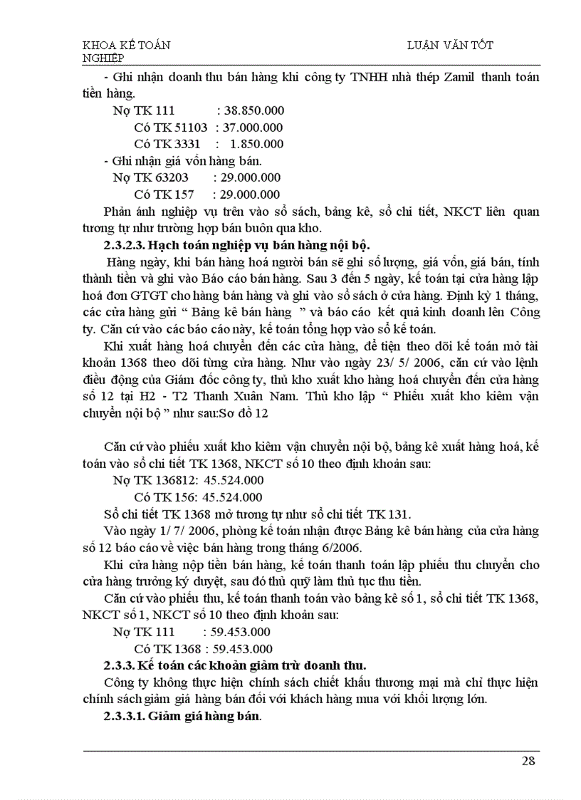 image for page Phương hướng hoàn thiện công tác kế toán bán hàng và xác định kết quả bán hàng tại Công ty cổ phần Kim khí Hà Nội