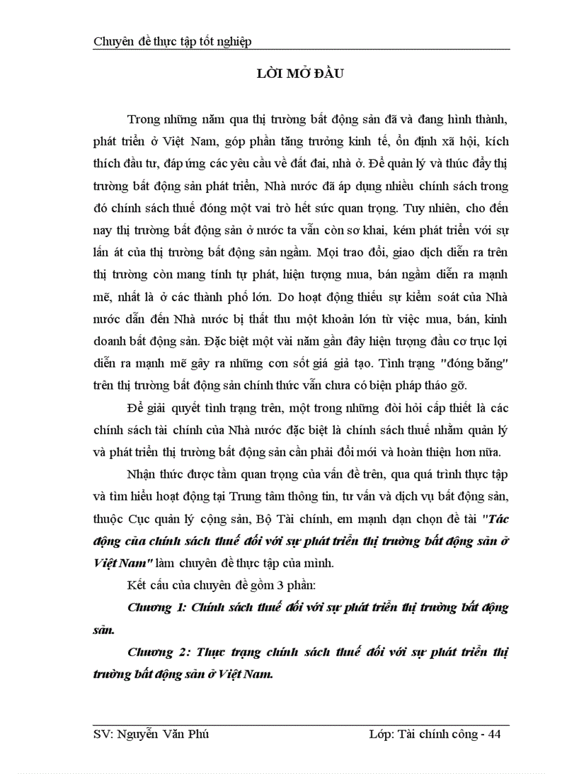 image for page Tác động của chính sách thuế đối với sự phát triển thị trường bất động sản ở Việt Nam