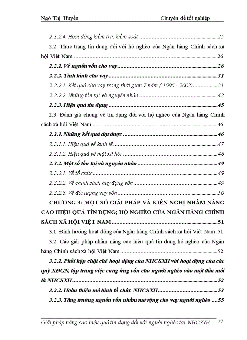 image for page Giải pháp nâng cao hiệu quả tín dụng đối với người nghèo tại Ngân hàng Chính sách xã hội