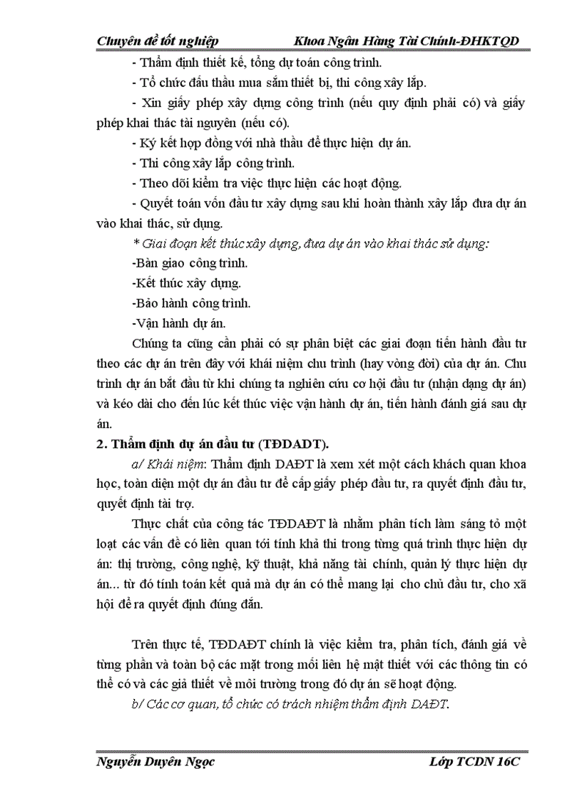 image for page Nâng cao chất lượng thẩm định tài chính dự án cho vay tại Sở giao dịch I Ngân hàng Nông nghiệp và phát triển nông thôn Việt nam