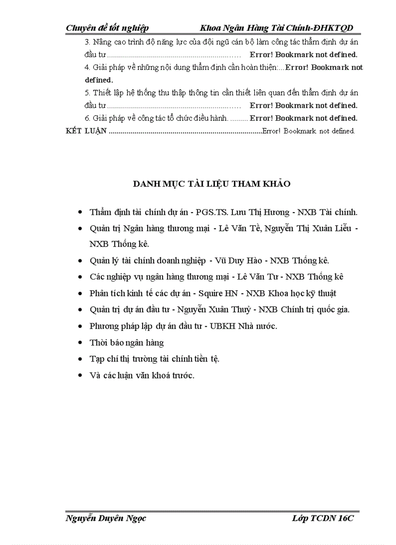 image for page Nâng cao chất lượng thẩm định tài chính dự án cho vay tại Sở giao dịch I Ngân hàng Nông nghiệp và phát triển nông thôn Việt nam