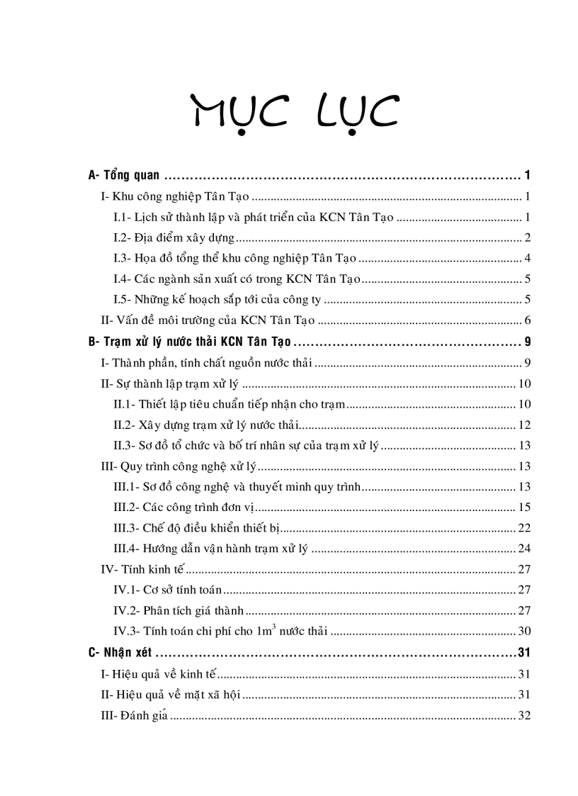 image for page Thực tập tốt nghiệp trạm xử lý nước thải khu Công nghiệp Tân Tạo