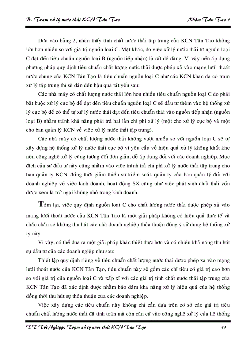 image for page Thực tập tốt nghiệp trạm xử lý nước thải khu Công nghiệp Tân Tạo