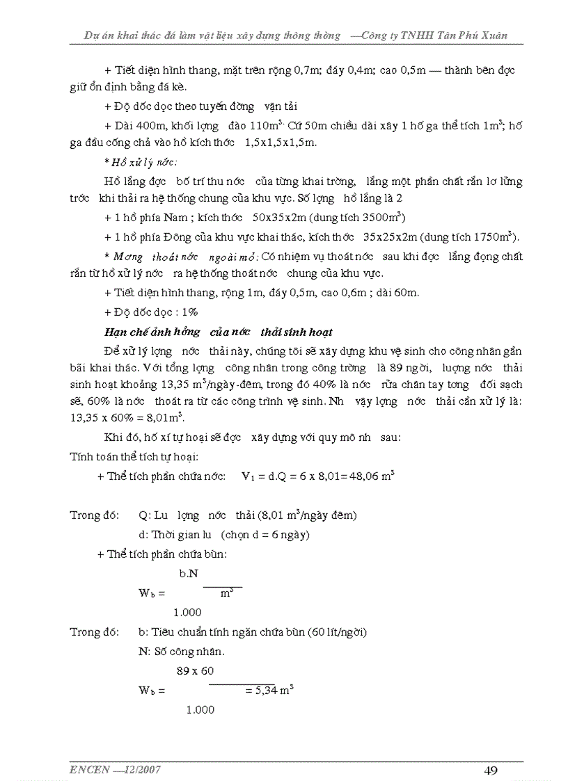 image for page Khai thác đá làm vật liệu xây dựng thông thường